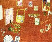 Henri Matisse den roda ateljen oil painting reproduction